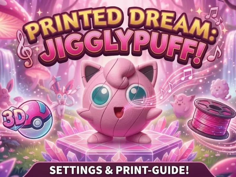 🎤 JIGGLYPUFF PUZZLE FIDGET TOY 💖 [NO AMS REQUIRED!]