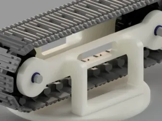 High Traction Modular Conveyor Belt v1