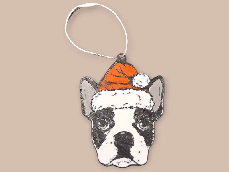 Boston Terrier Ornament