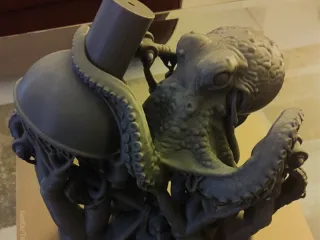 Octopus Crushed Lamp