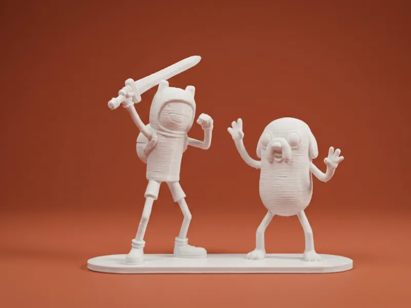 Adventure Time Duo-Figur – Finn & Jake