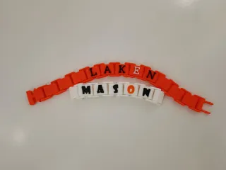Personalized Chain - print in place