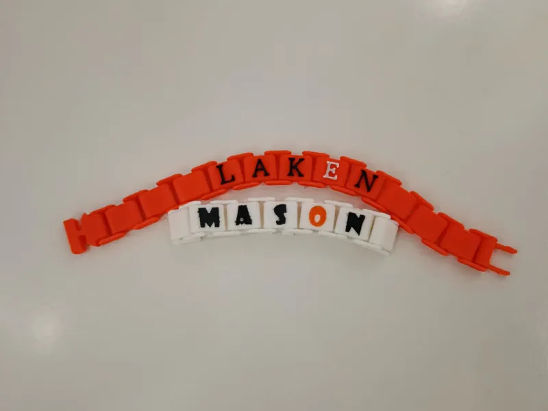 Personalized Chain - print in place