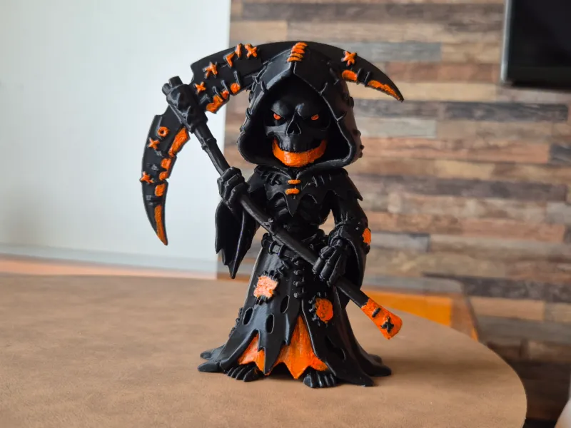Halloween la faucheuse deco