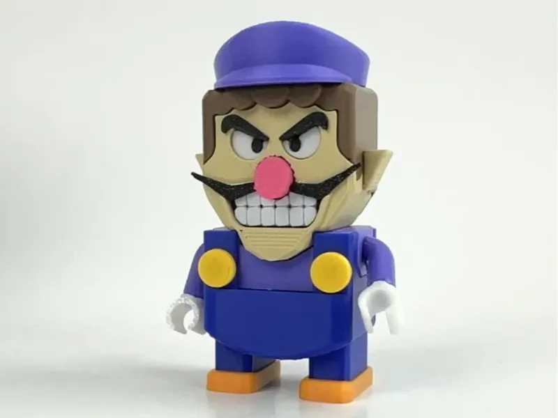 Waluigi stile "LEGO WALUIGI