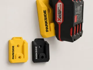 Parkside X20V Battery Holder Wall Mount - All Parkside Tools