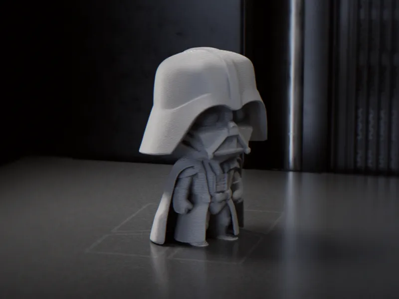 Vader Chibi – Stylized Star Wars Dark Lord