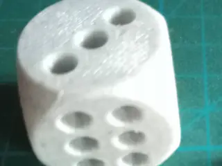 Dice bicolor with printed inserts (NO CFS)