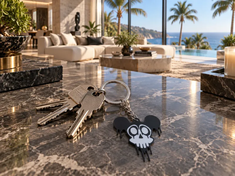 Llavero Cráneo Mickey