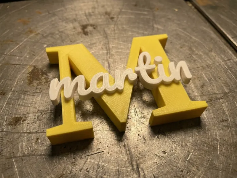 Wall Art Name Martin