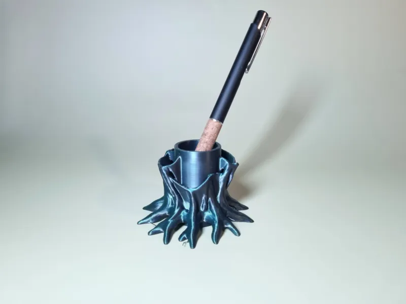 Tree Trunk Pen Holder
