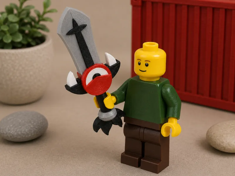 Lego Dragon Sword, Building Block Toy