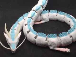 Articulated Kohaku River Spirit Dragon Toy