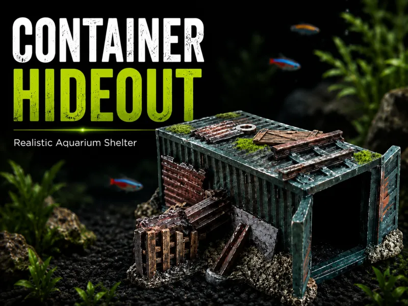 Abandoned Shipping Container Hideout