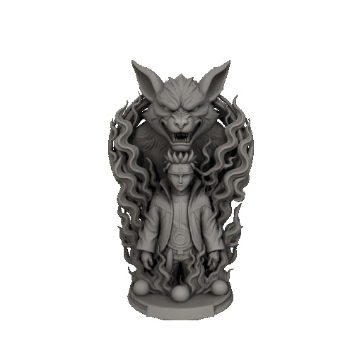 naruto shippuden and kurama