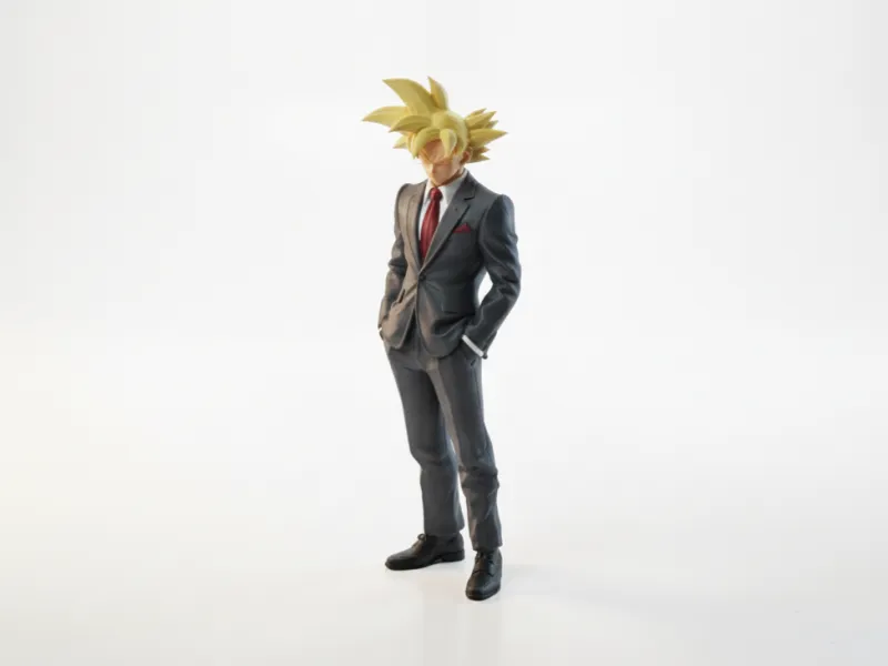 Dapper Goku Figurine Anime & Manga 3D Printable