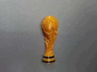 World Cup Trophy fridge magnet _v01