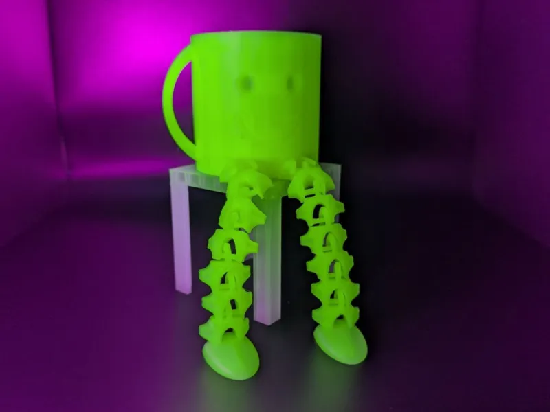 Companheiro de Caneca Fofo – Companheiro de Caneca Articulado para Impressão Direta