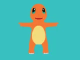 Low Poly Charmander-0