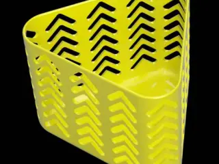 Triangular Office pen container A
