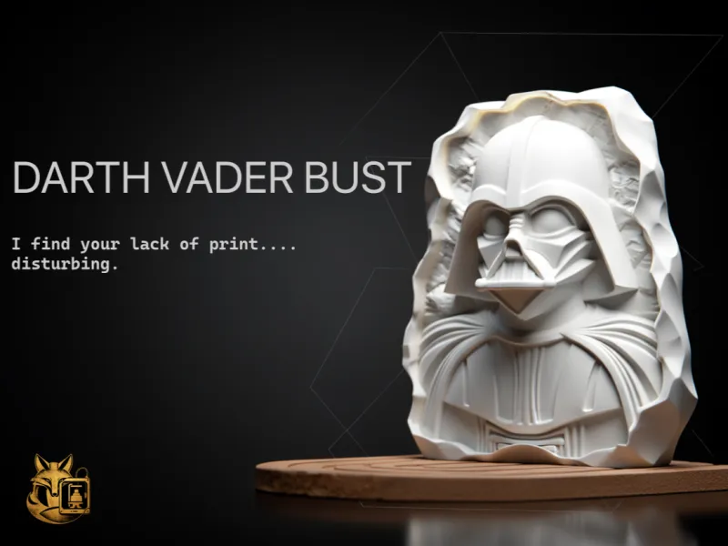 Darth Vader Rough Cut Bust: Stone to Statue Sculpt