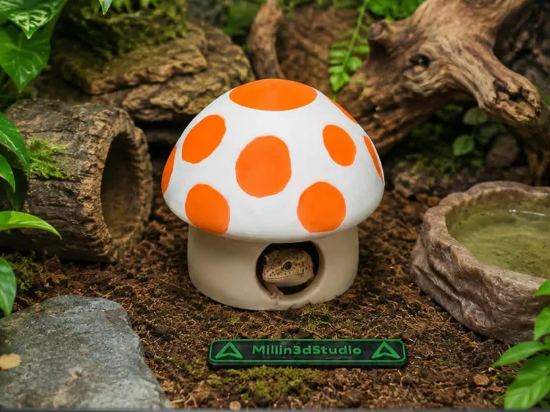 Toadstool Mushroom Pet House