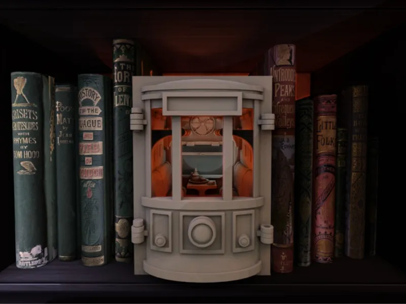 Booknook Cabine de Trem