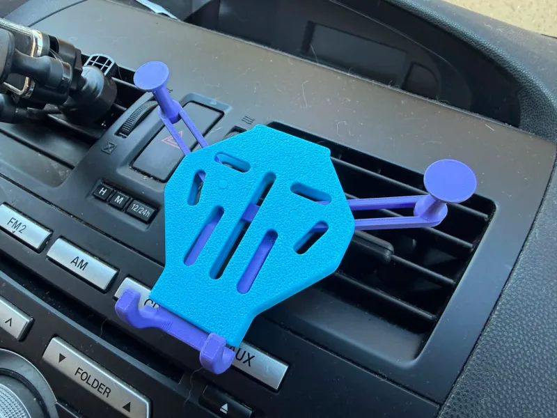 Car mobile phone holder - gravity