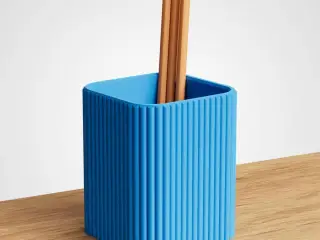 Ribbed Pencil Holder