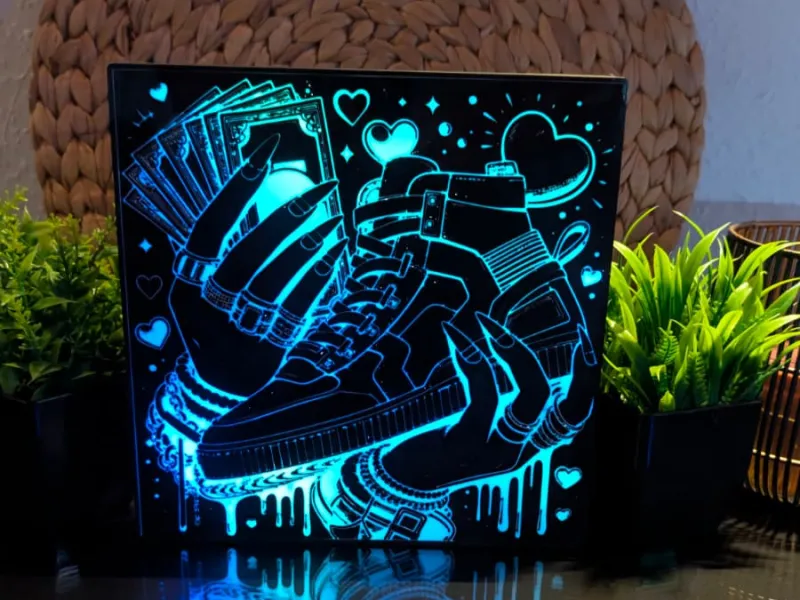 Neon Sneaker Hustle - Complete Comic Lightbox