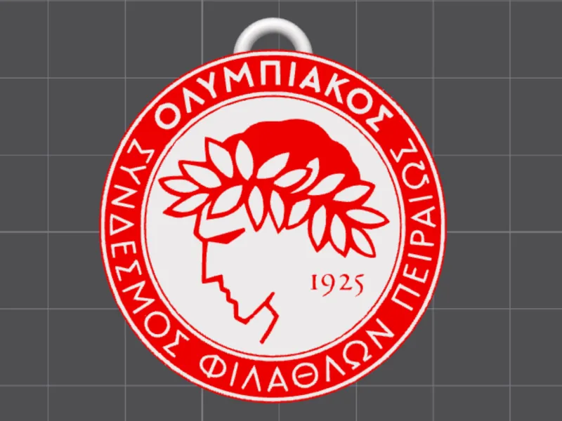 Olympiakos FC keychain