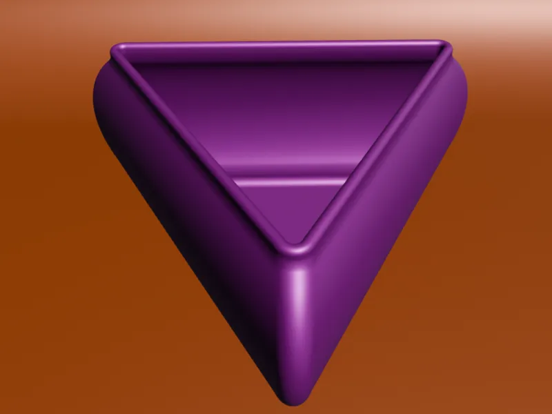 Geometric Triangle Box / Geometric Storage Box V3D ID-78