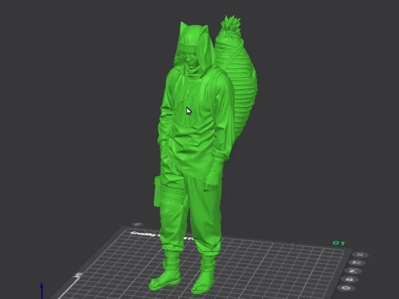 Kankuro Desert 3D Model (Naruto)
