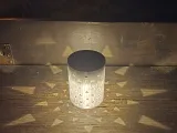 Simple Solar LED Table Lamp with Triangular Light Points-0