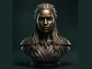 Game of Throne Bust - Daenerys Targaryen