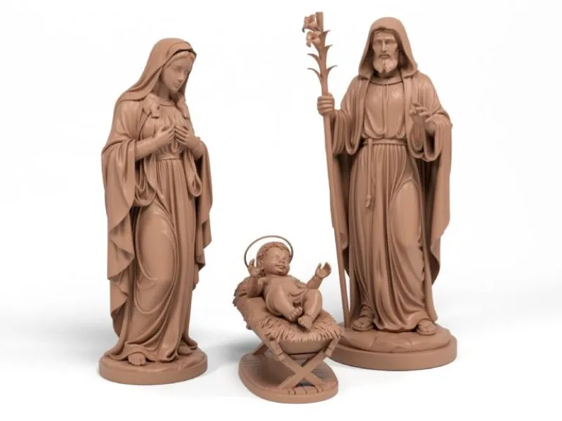 Joseph, Mary and Jesus