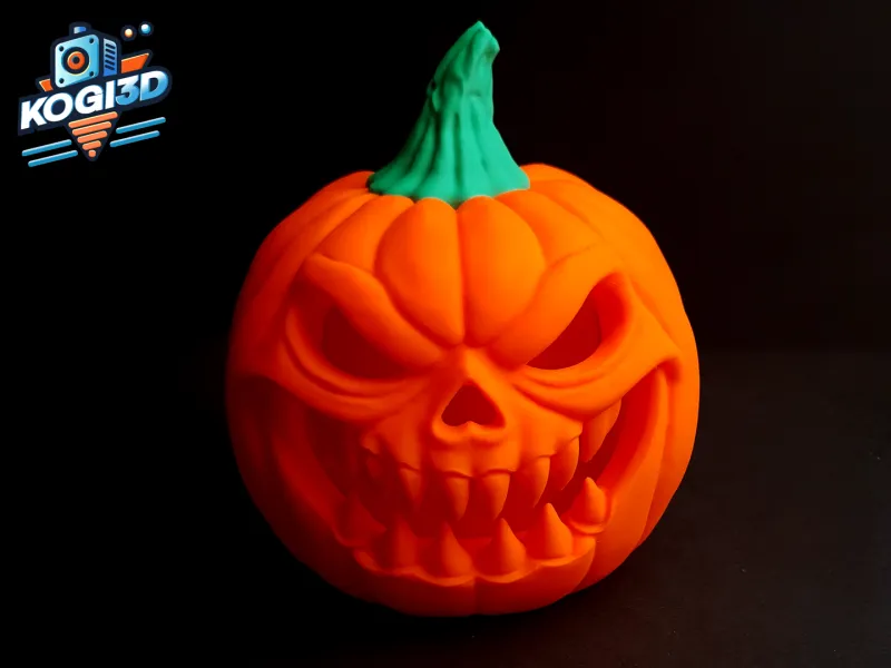 Abóbora de Halloween Brilhante