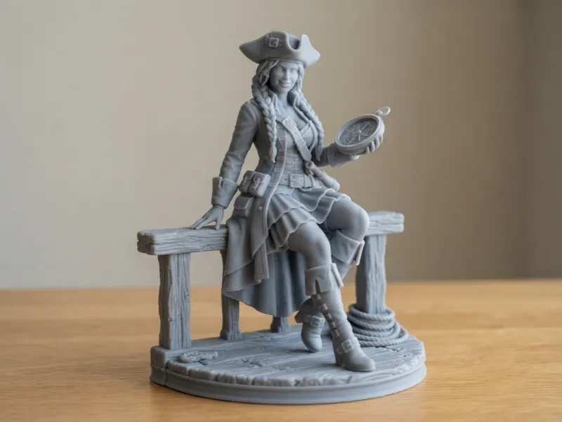 Moonlit Pirate Navigator