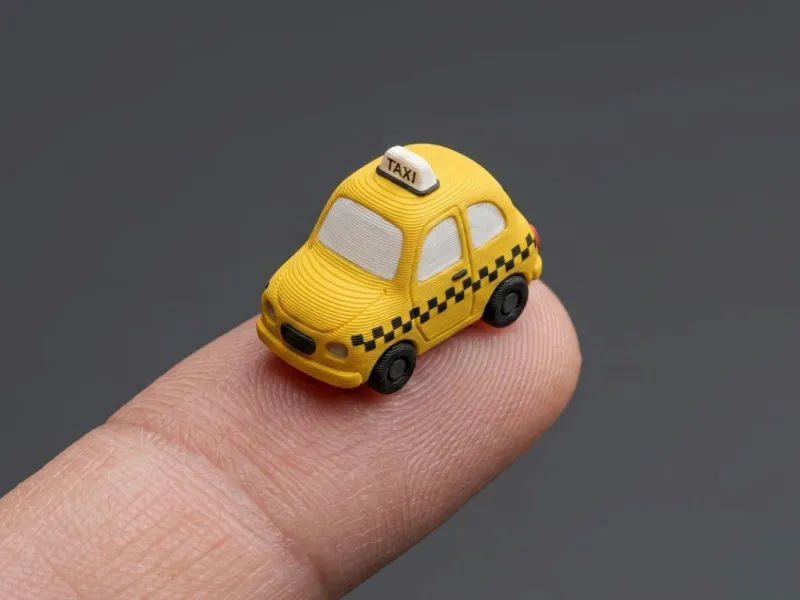 出租车3D模型