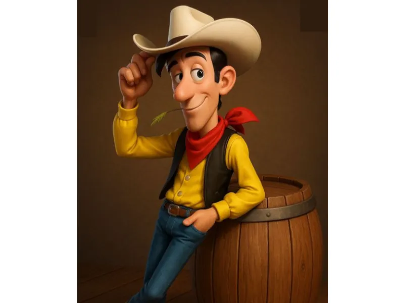 Barrel-Side Cowboy