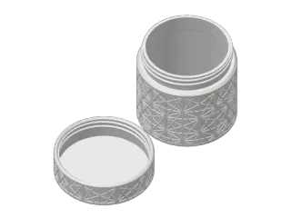 Starry Day Mid Mod Containers