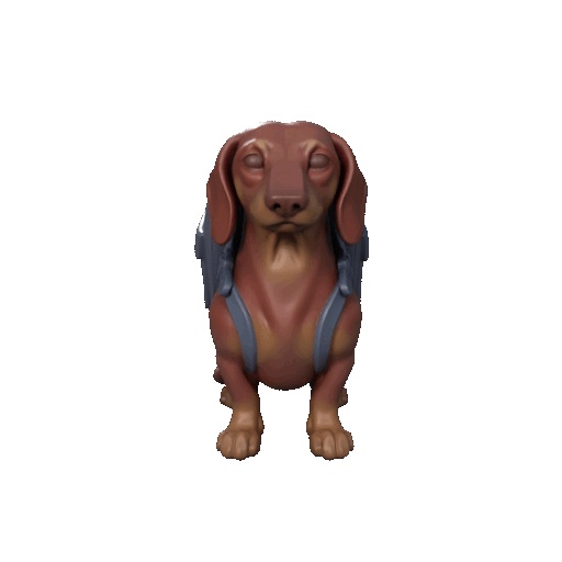 Porta-lápis de Dachshund