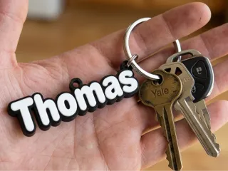 Llavero  con nombre Thomas
