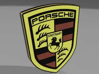 PORSCHE 3D LIGHTBOX