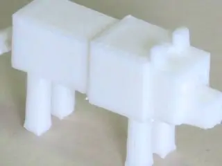 Wolf from Minecraft