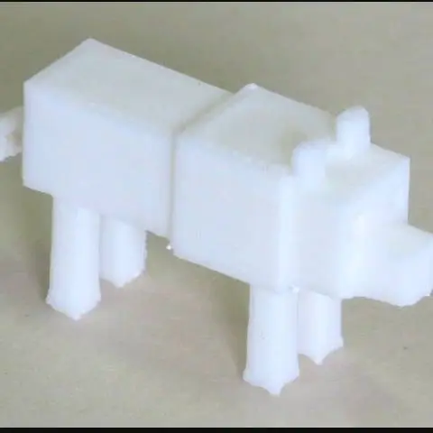 Wolf from Minecraft