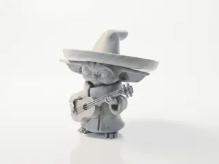 El Grogu Figurine Star Wars 3D Printable