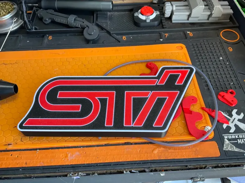 Subaru STI lightbox