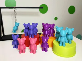 Standing Bear Keychain