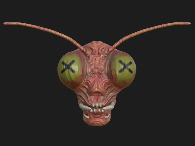 Mantis God Mask